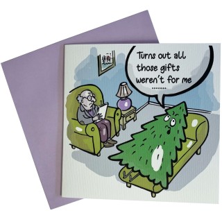 Depressed tree card