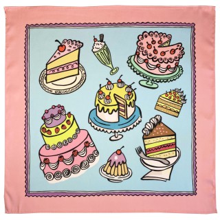 Pasticceria Scarf (Pink)