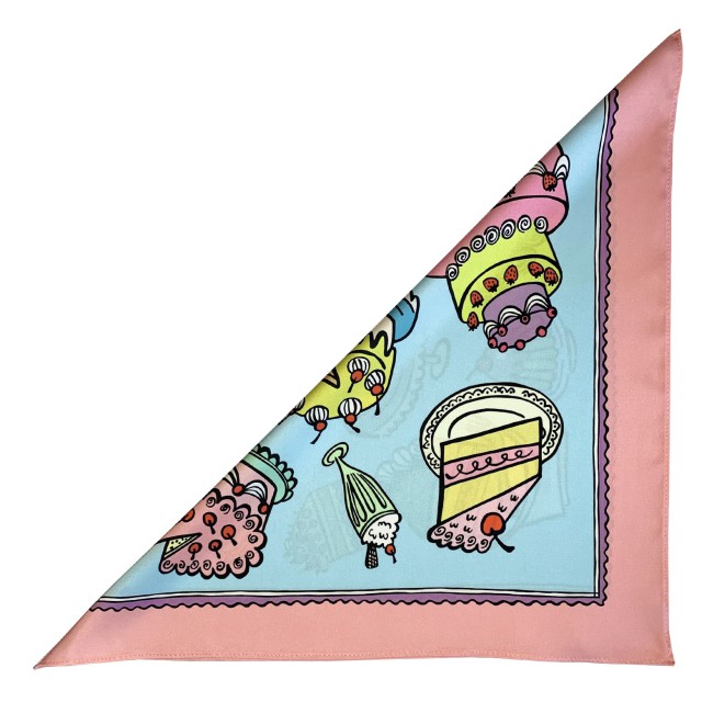 Pasticceria Scarf (Pink)