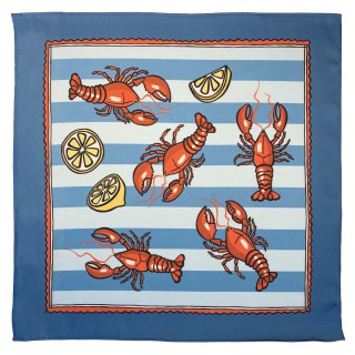 Lobsters and Lemons Scarf