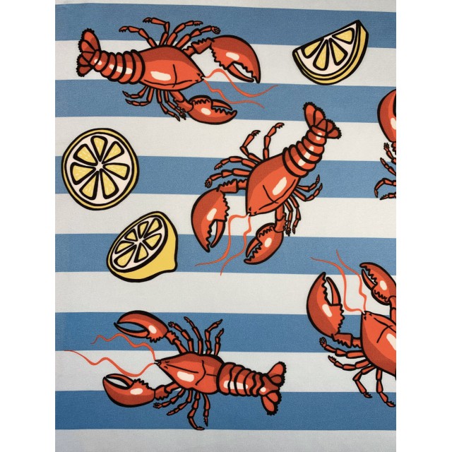 Lobsters and Lemons Scarf