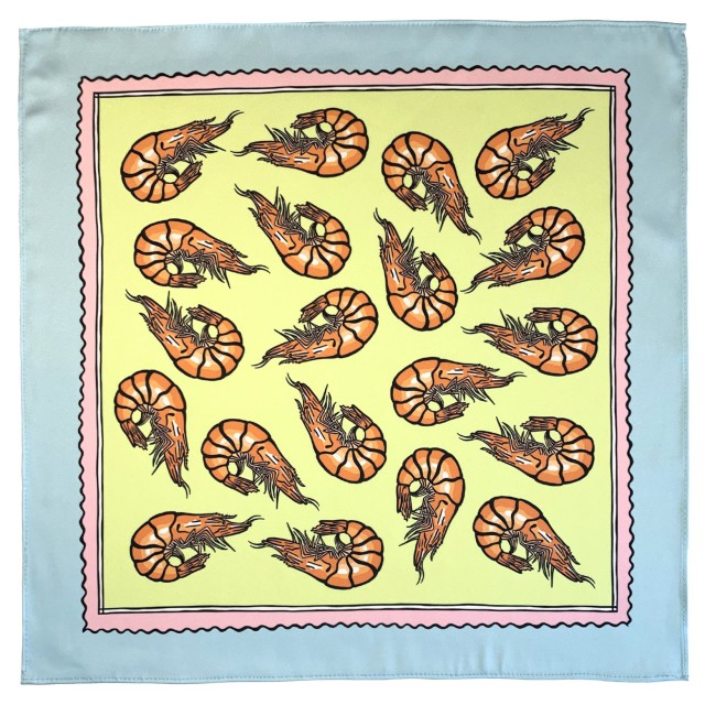 Shrimps Scarf (green)