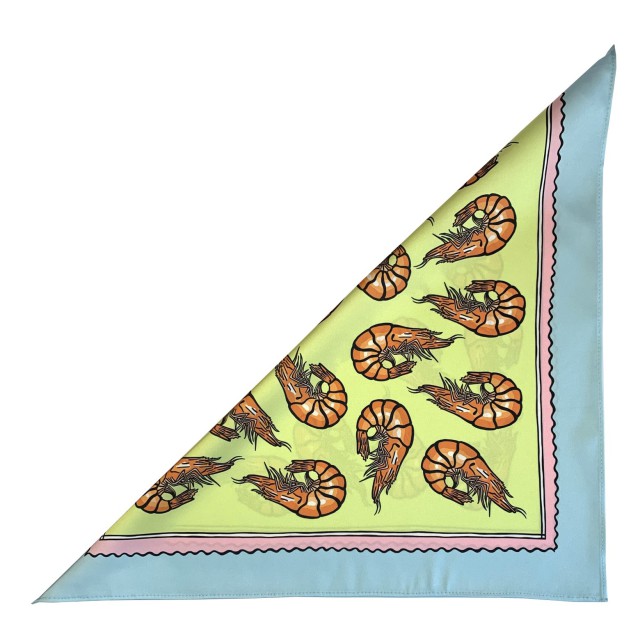 Shrimps Scarf (green)