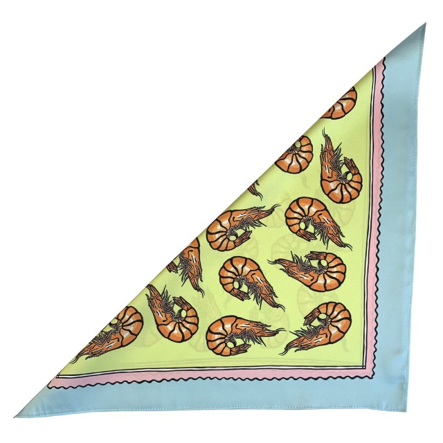 Shrimps Scarf (green)