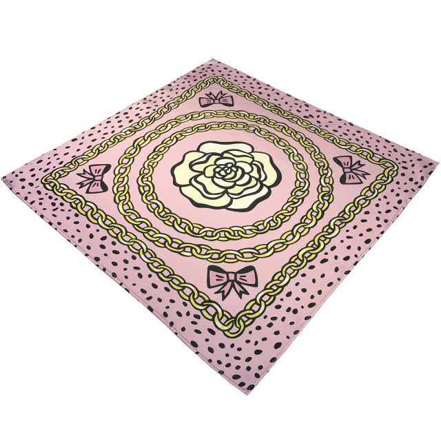 Camellia Scarf (Pink)