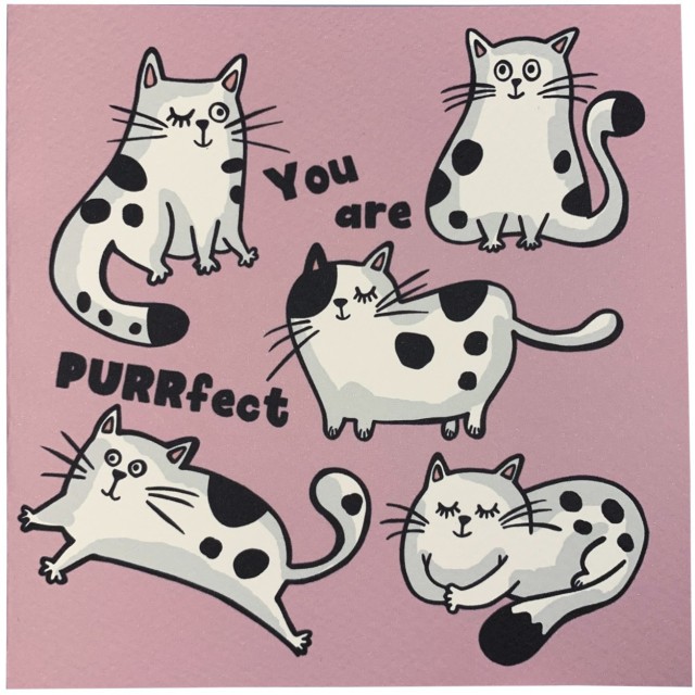 Purrfect card