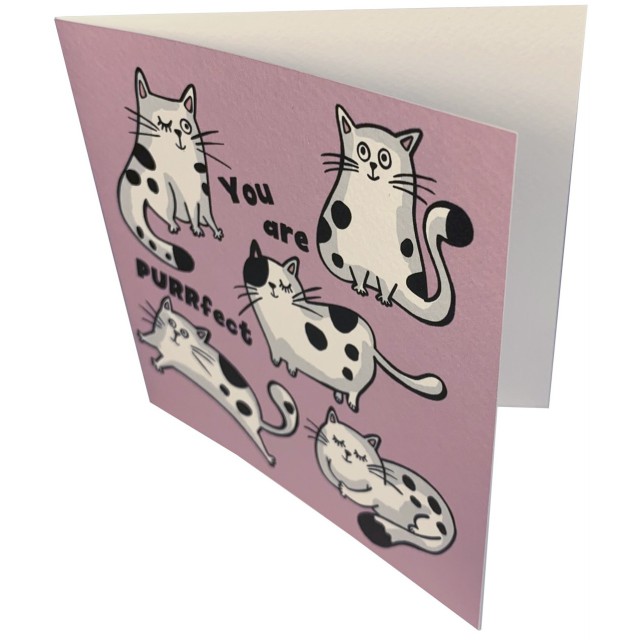 Purrfect card