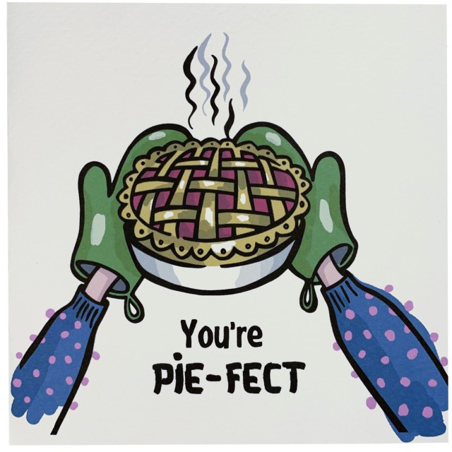 Pie-fect card