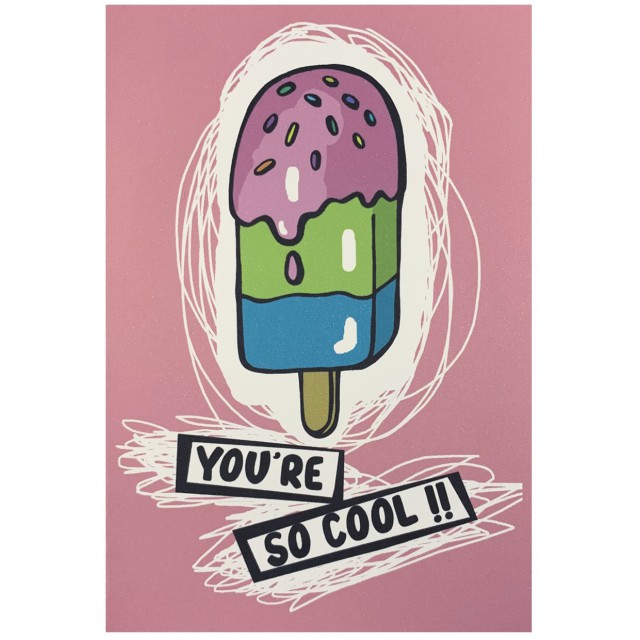 Ice lolly card