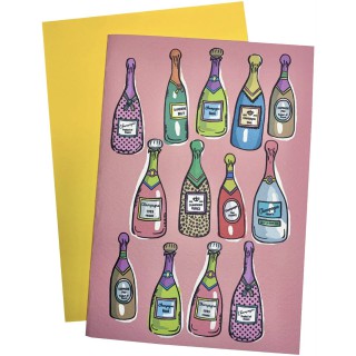 Champagne collection card