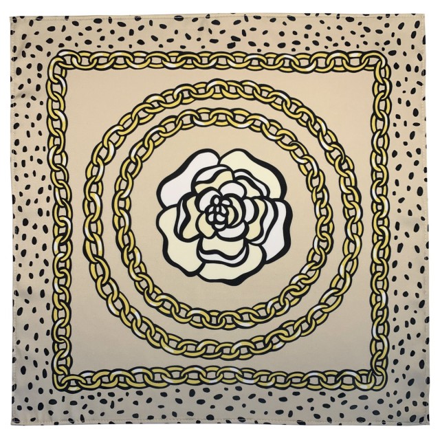 Camellia Scarf (Beige)