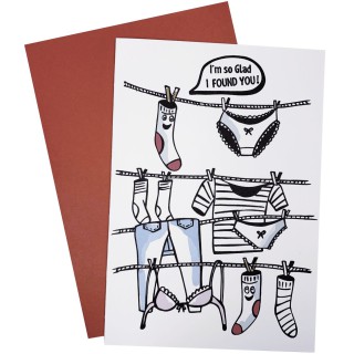 Socks love card