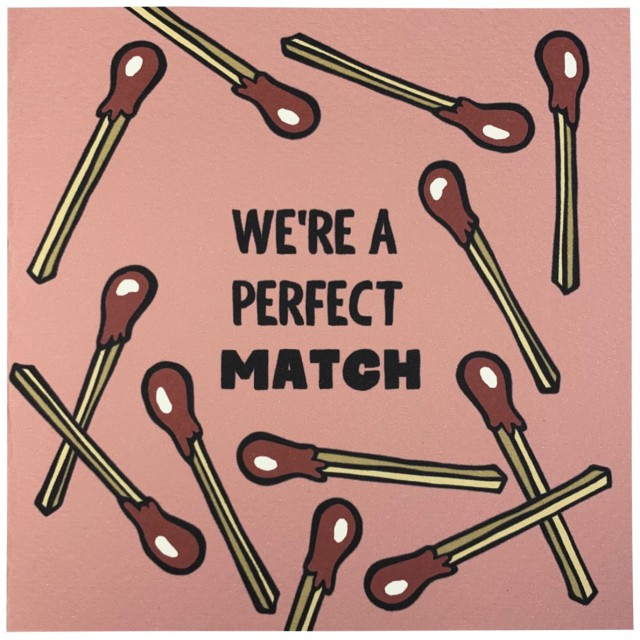 Perfect match card