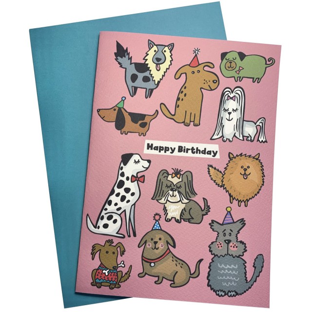 Dog Birthday card