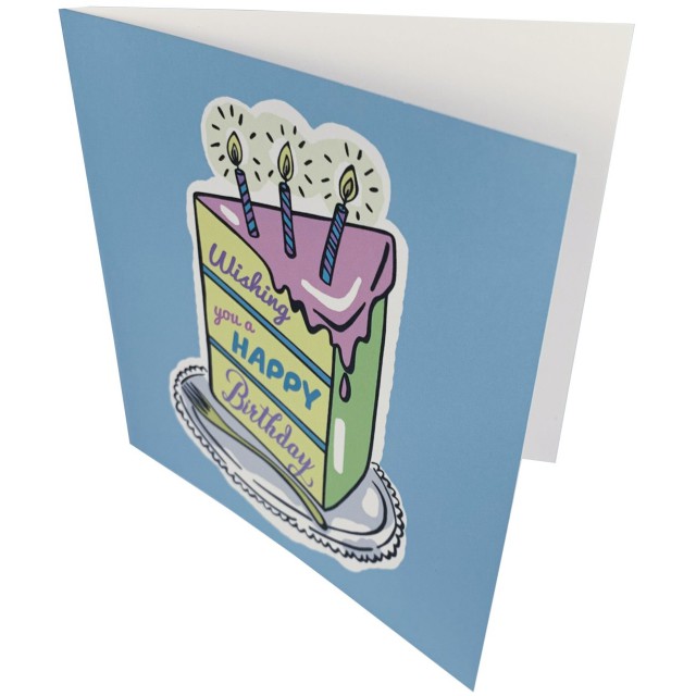 Birthday cake card