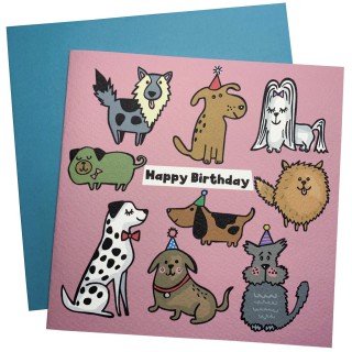 Dog Birthday card