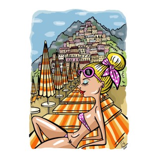 Positano print