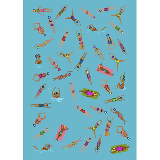 Swimming Pool print