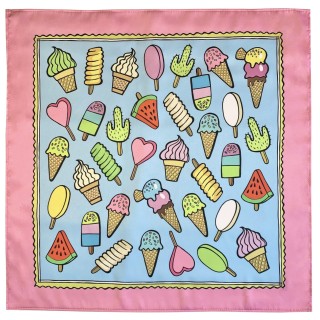 Ice Cream Scarf (pink)