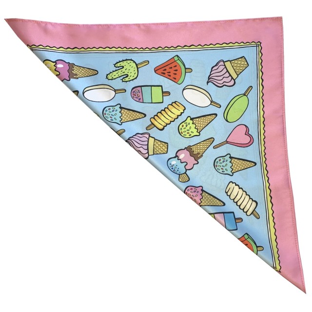 Ice Cream Scarf (pink)