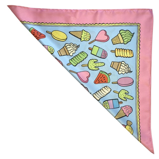 Ice Cream Scarf (pink)