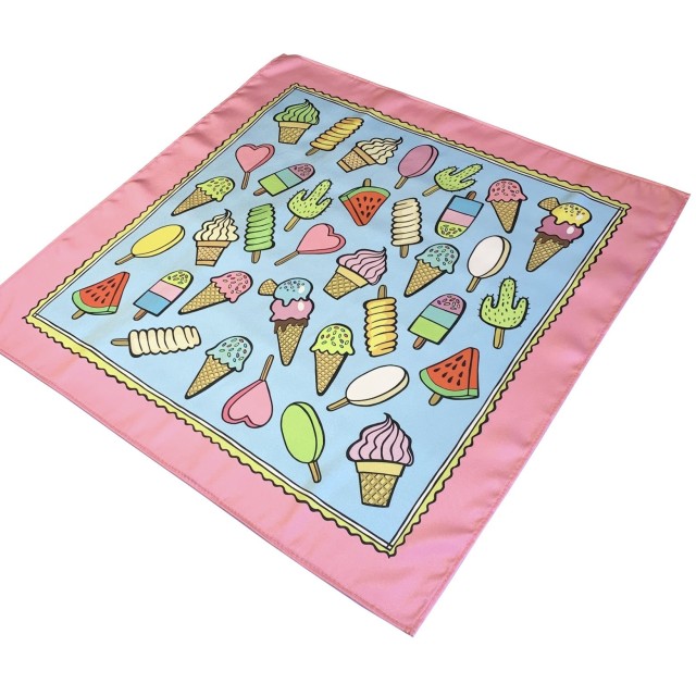 Ice Cream Scarf (pink)