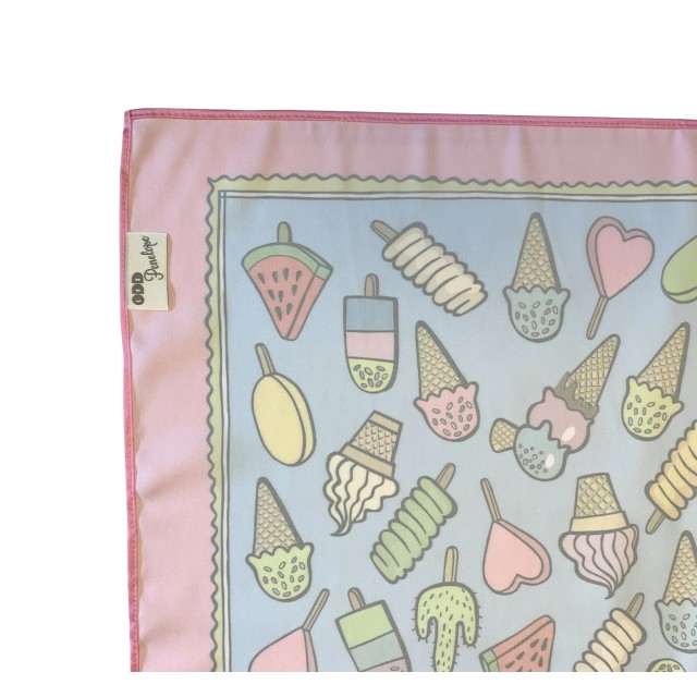 Ice Cream Scarf (pink)