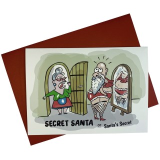 Secret Santa card