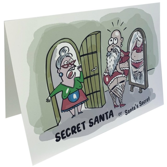 Secret Santa card