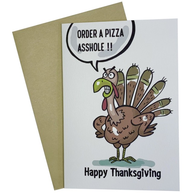 Angry Turkey card