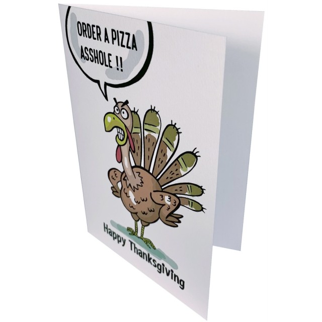 Angry Turkey card