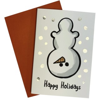 Snowman card